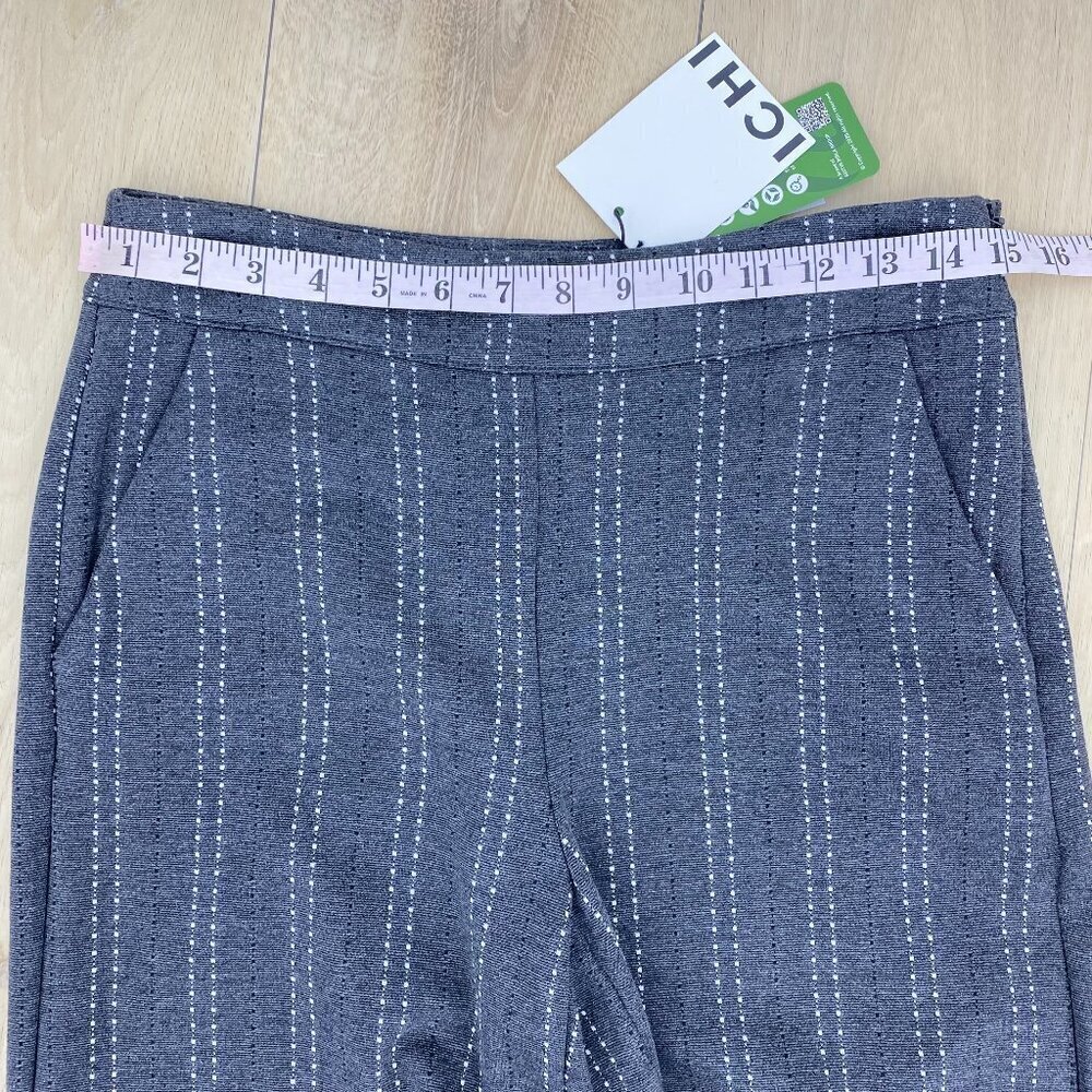 Ichi Ihruti Wide Leg Dark Gray Pants Trousers Sm - Picture 10 of 13